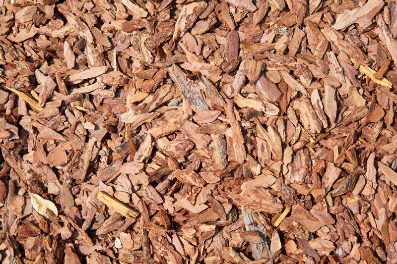 Cedar Mulch Spreading