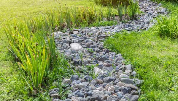 River Rock Garden Installation in Chandler