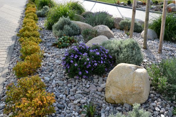 Decorative Rock Installation in Chandler