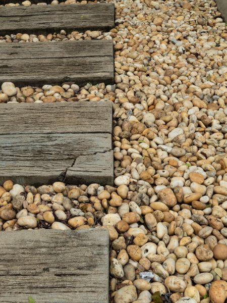 Pea Rock Installation in Chandler
